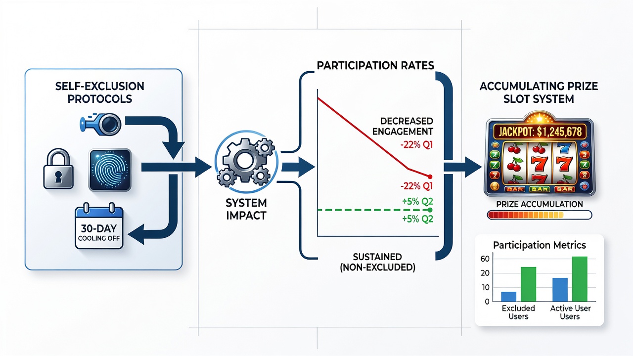 Data visualization of participation rates versus self-exclusion volumes in Sweden's online gaming market during 2026